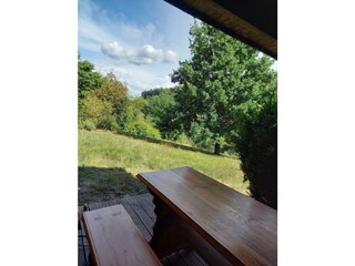 der eigene Sitzplatz im Garten