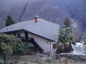 View from the parking space to Casa Panorama