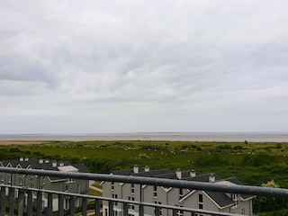 original Blick vom Balkon