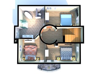 Casa per le vacanze Mellnitz Pianta del piano 42