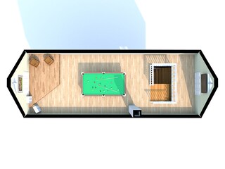 Casa per le vacanze Mellnitz Pianta del piano 43