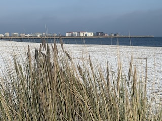Der Weidefelder Strand im Winter