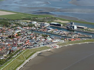 Büsum von oben