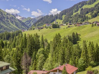 Ausblick von der Wohnung Ifen