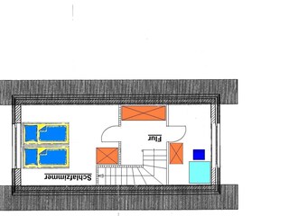 Obergeschoss-Wohnung 2 Etage