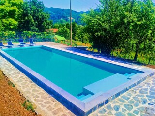 Maison de vacances Camporgiano Enregistrement extérieur 1