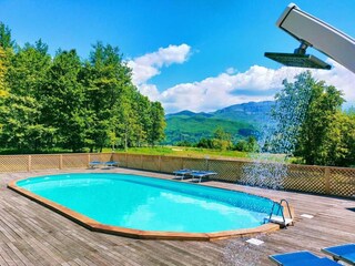 Ferienhaus Camporgiano Außenaufnahme 3