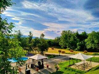 Casa de vacaciones Camporgiano Grabación al aire libre 7