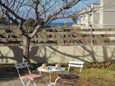 Garden with sea view