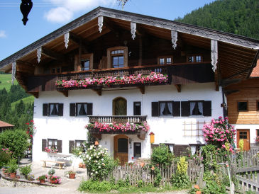 Ferienwohnung Geigelstein auf dem Simmerl- Bauernhof
