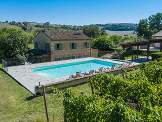 Villa Mogliano Grabación al aire libre 6