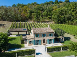 Villa Mogliano Grabación al aire libre 14