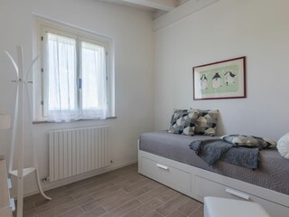 Villa Selene - Schlafzimmer mit ausziehbares Doppelbett