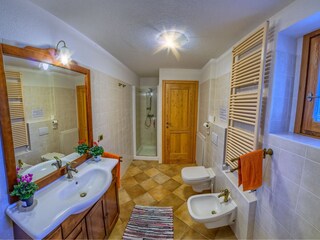 Badezimmer Wohnung unten