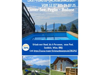 Maison de vacances Colico Enregistrement extérieur 2