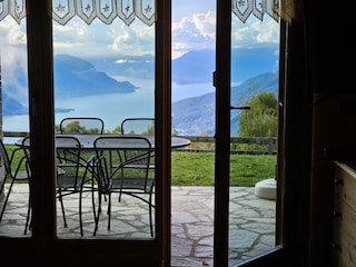 Seeblick von Wohnzimmer