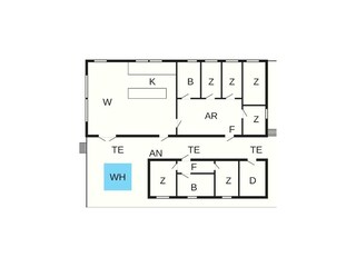 Maison de vacances Vejlby Plan d'étage 41