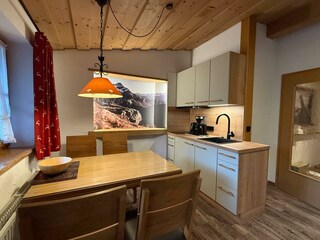 Ferienwohnung Nr. 8 Essecke - neue Küche