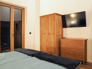 Hilde: Schlafzimmer OG  mit Doppelbett