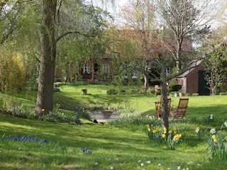 Unser Garten im Frühling