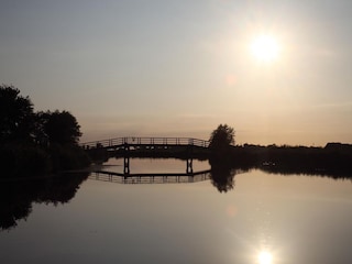 Abendstimmung auf dem Knockster Tief