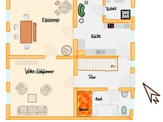 Holiday house Zartwitz Floor Plan 40