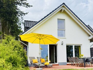 Das Ferienhaus von außen