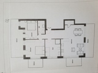 Appartamento per vacanze Binz Pianta del piano 32