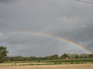 Regenbogen über Westersander