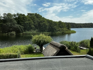 Blick aus dem Schlafzimmern oben