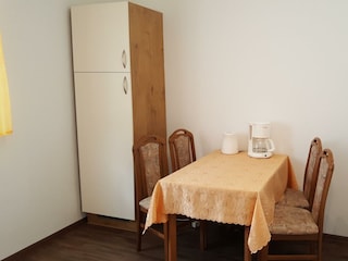 Essbereich / 1-Bettwohnung