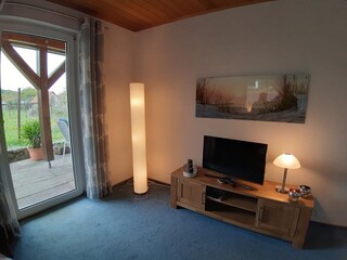 Blick auf die Terrasse
