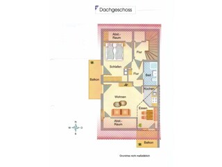Apartamento de vacaciones Oberstdorf Plano de planta 14