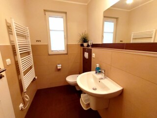 Gäste-WC im Erdgeschoss