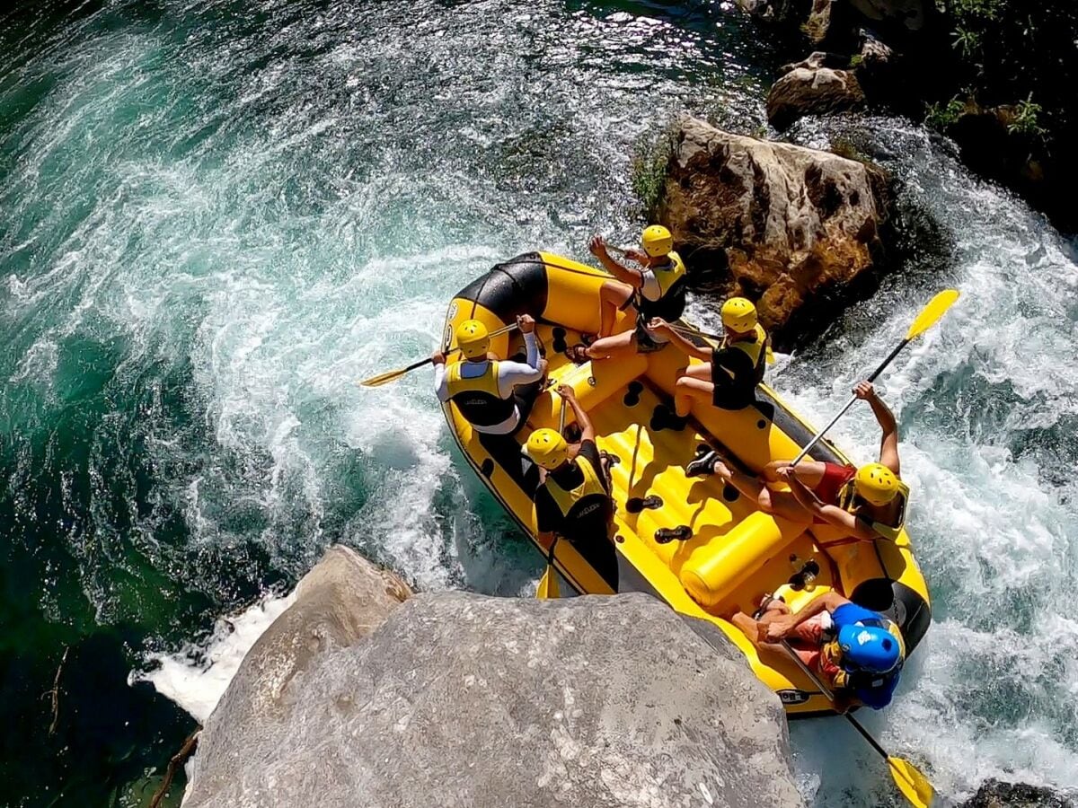 Rafting auf dem Fluss Cetina