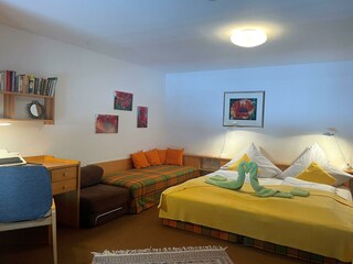 Hauptschlafzimmer mit 3 Schlafplätzen