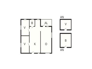 Vakantiehuis Ingarö Grondplan 28