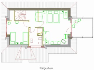 Obergeschoßgrundriss