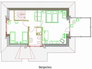 Vakantiehuis Zinnowitz Grondplan 42