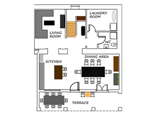 Villa Kringa Grondplan 41
