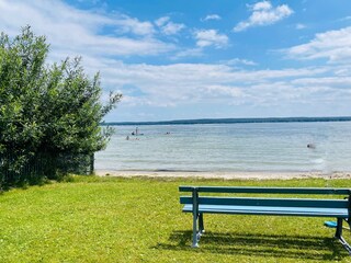 Der Badestrand vor der Haustür