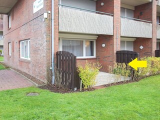 Apartamento de vacaciones Norddeich Grabación al aire libre 2