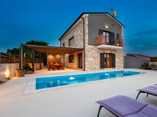 Villa Kanfanar Buitenaudio-opname 1