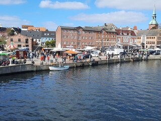 Blick auf Kappeln