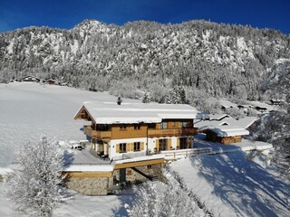 Chalet Reit im Winkl Registrazione all'aperto 5