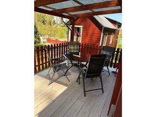 Terrasse mit Sitzecke