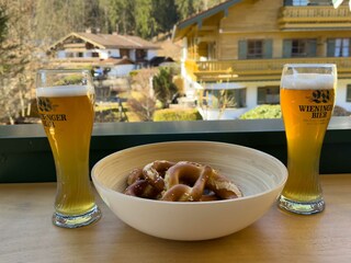Genuss auf dem Balkon