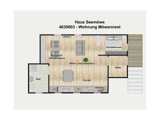 Appartement de vacances Borkum Enregistrement extérieur 14