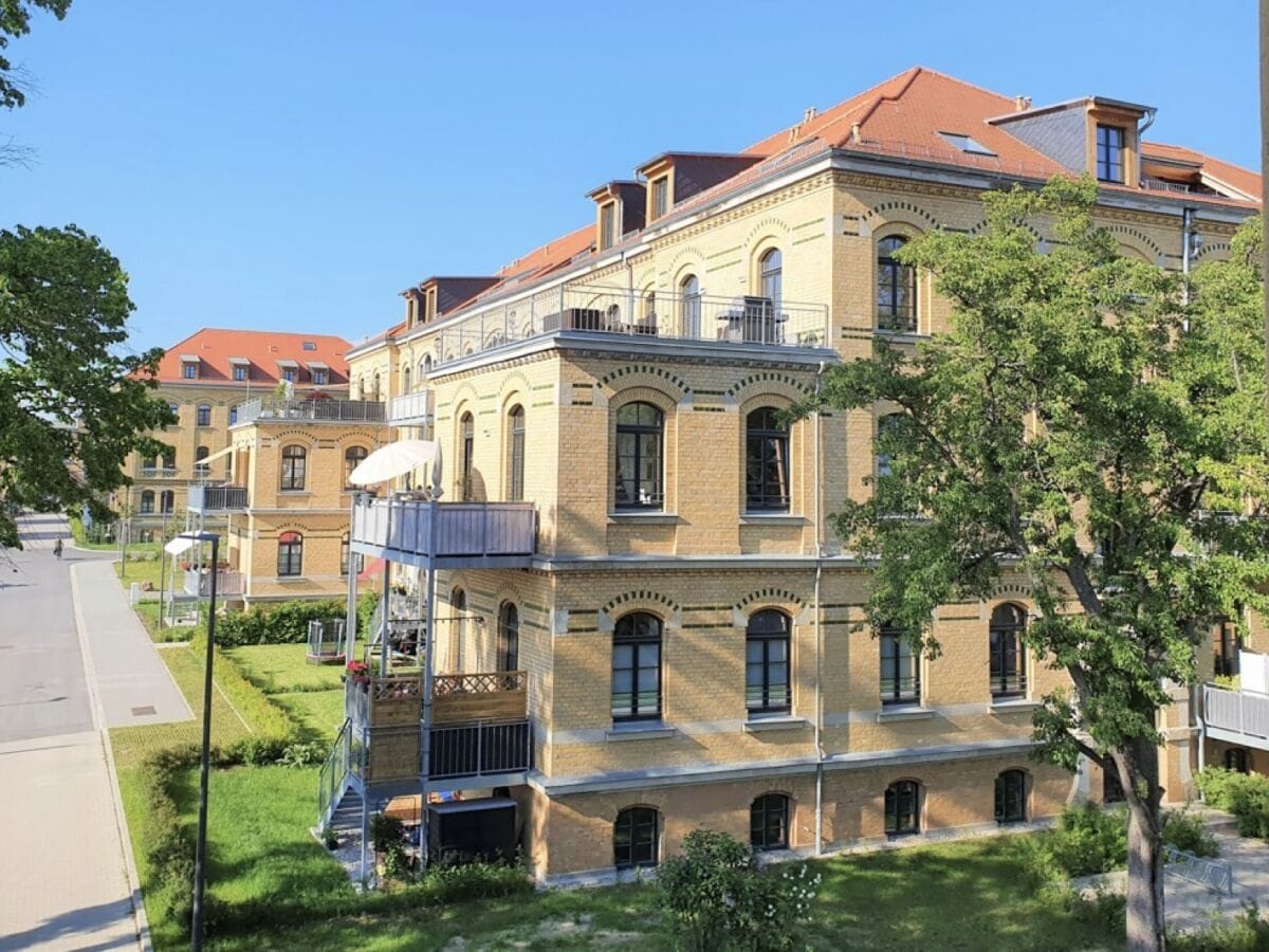 Appartement Leipzig-Nord Buitenaudio-opname 1