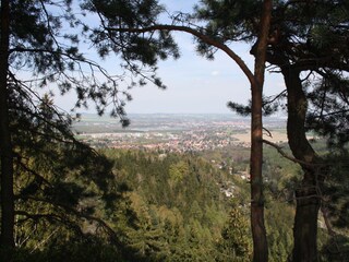 Blick zum Olbersdorfer See ca. 3 km entfernt